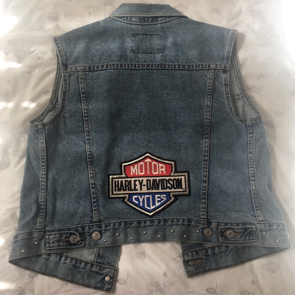 Levi’s Harley Davidson Jean Vest